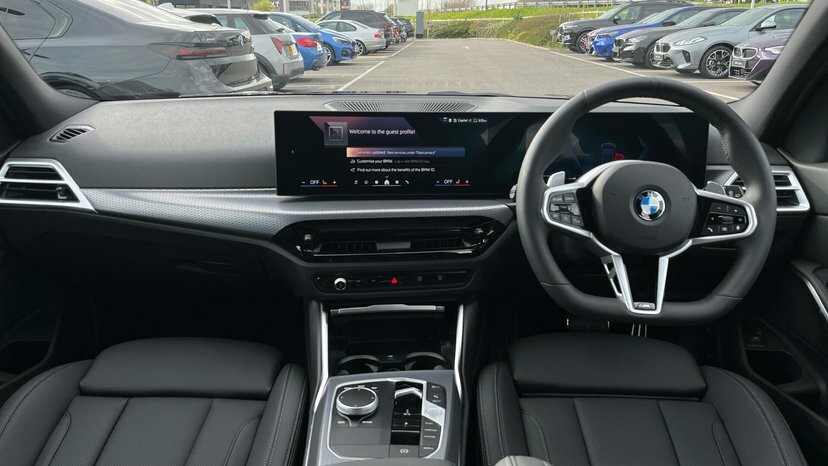 BMW 3 Series 320I M Sport Touring Black #4