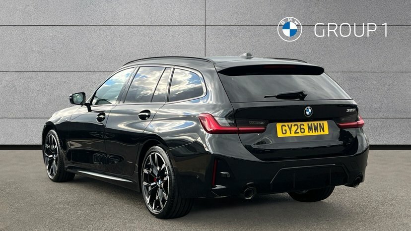 BMW 3 Series 320I M Sport Touring Black #2