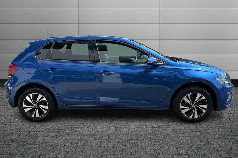 Volkswagen Polo 1.0 Tsi Match Hatchback 95 Ps EK21SNN Blue #4