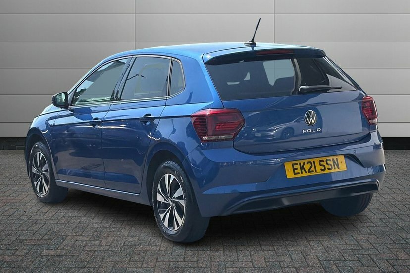 Volkswagen Polo 1.0 Tsi Match Hatchback 95 Ps EK21SNN Blue #3