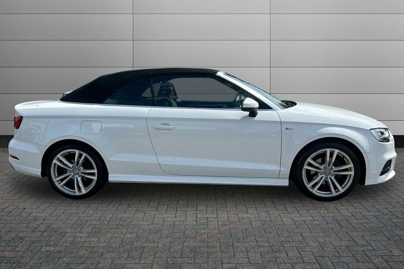 Audi A3 Cabriolet 1.5 Tfsi Cod 35 S Line Convertible S Tr White #4