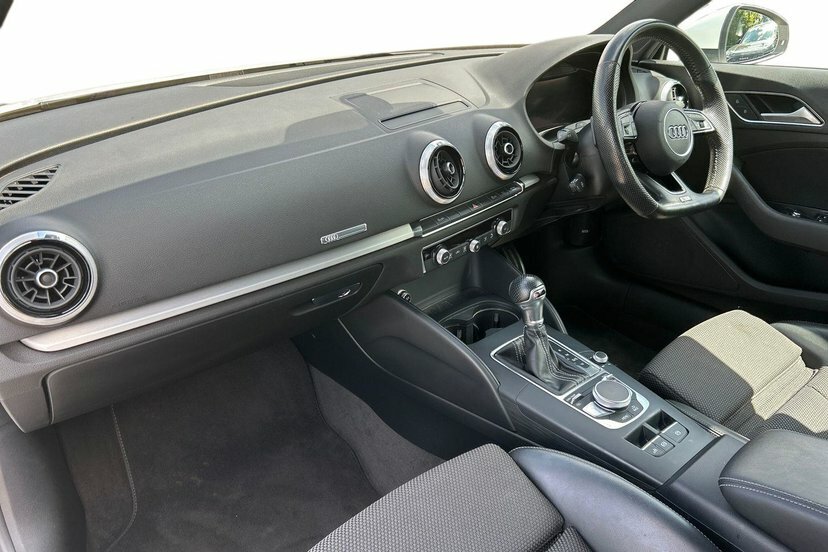 Audi A3 Cabriolet 1.5 Tfsi Cod 35 S Line Convertible S Tr White #2