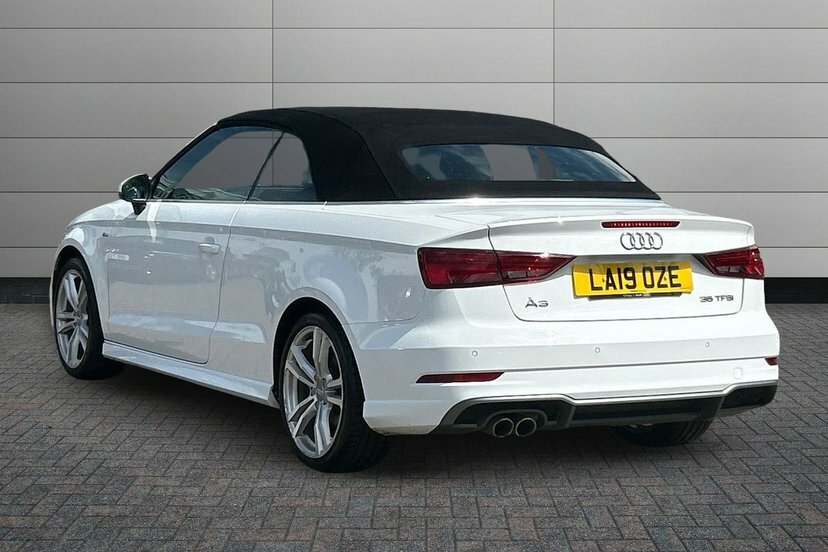 Audi A3 Cabriolet 1.5 Tfsi Cod 35 S Line Convertible S Tr White #3