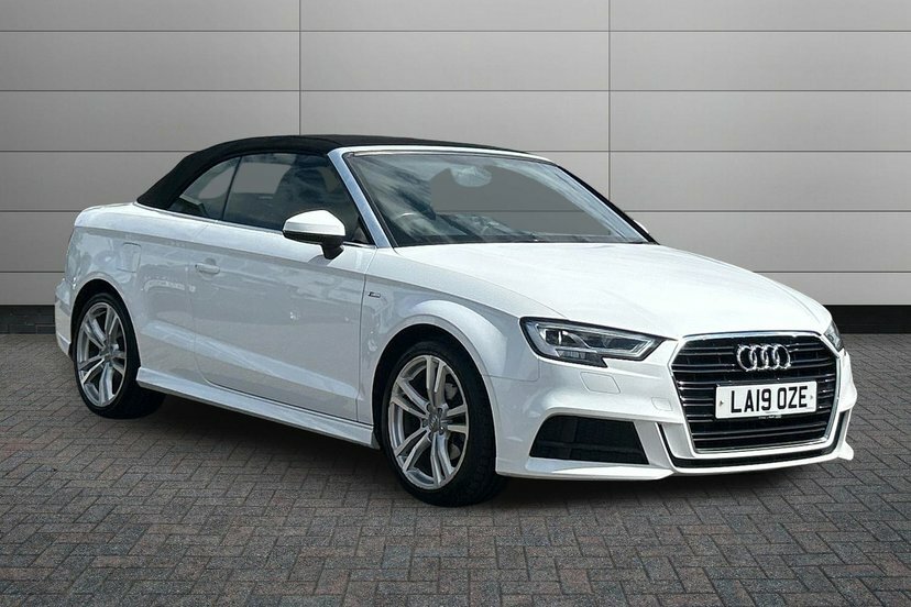 Audi A3 Cabriolet 1.5 Tfsi Cod 35 S Line Convertible S Tr White
