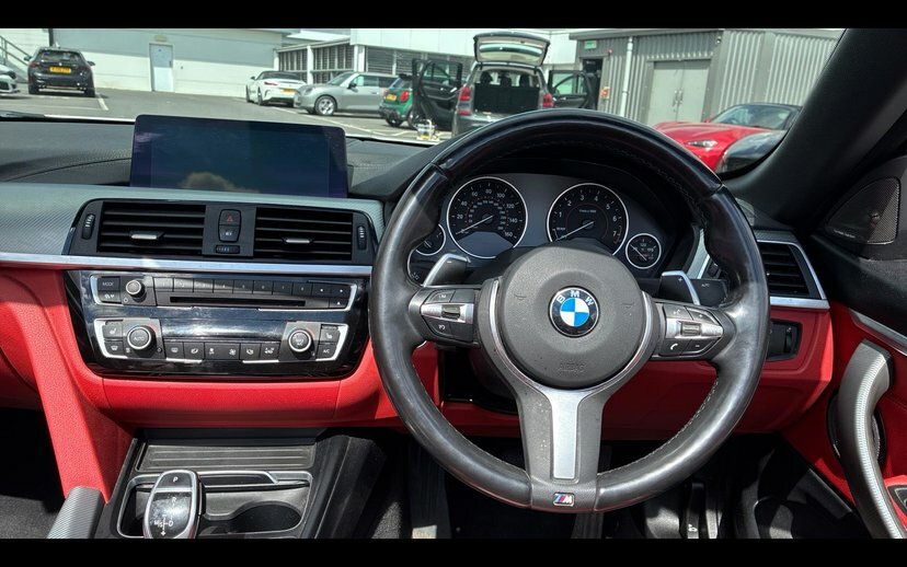 BMW 4 Series 420I M Sport Convertible White #5
