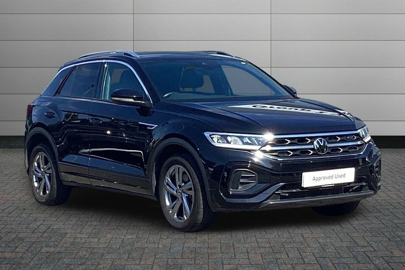 Volkswagen T-Roc 2.0 Tdi R-line Suv Dsg 150 Ps Black