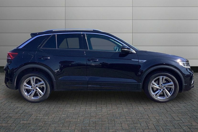 Volkswagen T-Roc 2.0 Tdi R-line Suv Dsg 150 Ps Black #4