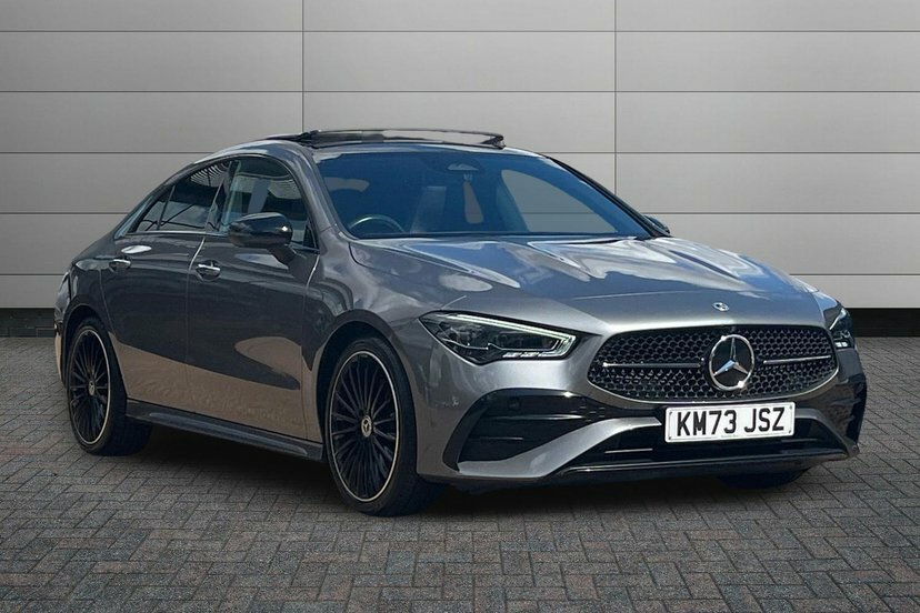 Mercedes-Benz CLA Class Cla220d Amg Line Premium Plus Coupe Grey