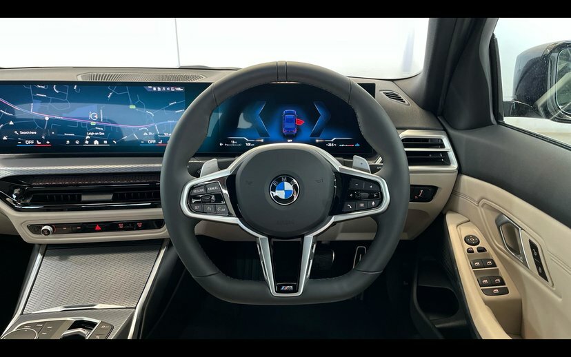 BMW 3 Series 320I M Sport Saloon EF26FRP Blue #5