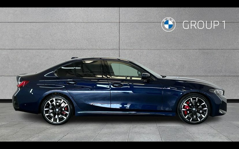 BMW 3 Series 320I M Sport Saloon EF26FRP Blue #3