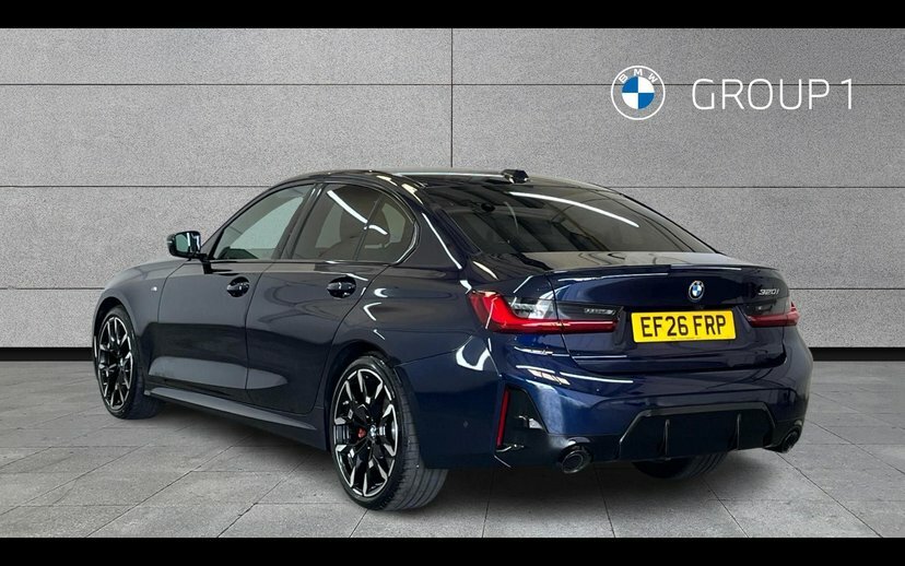 BMW 3 Series 320I M Sport Saloon EF26FRP Blue #2