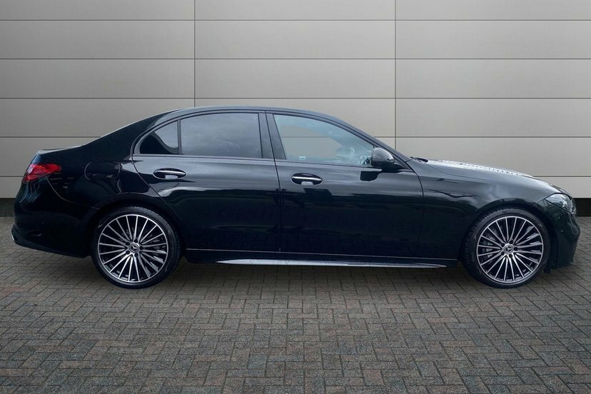 Mercedes-Benz C Class 1.5 C200h Mhev Amg Line Premium Plus Saloon Black #3