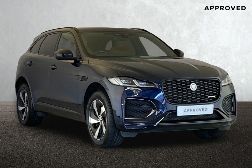 Jaguar F-Pace 2.0 P400e 19.3Kwh R-dynamic Hse Black Suv Petr Blue