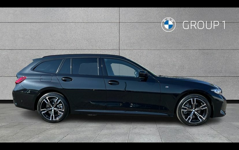 BMW 3 Series 2.0 330E 22.3Kwh M Sport Touring Plug-i Black #3