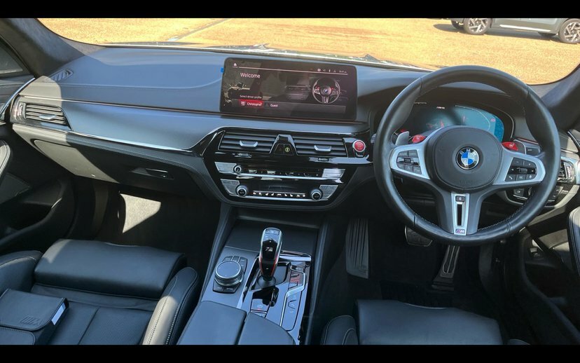 BMW M5 M5 Competition Saloon Grey #4