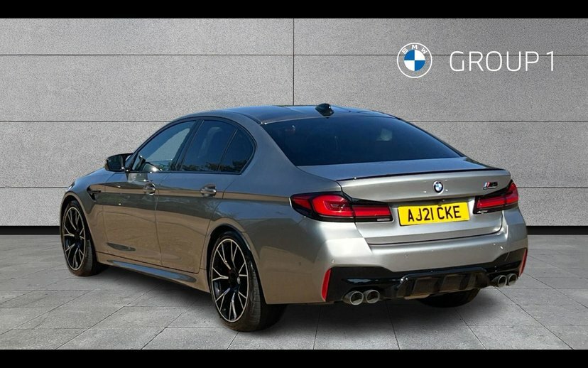 BMW M5 M5 Competition Saloon Grey #2