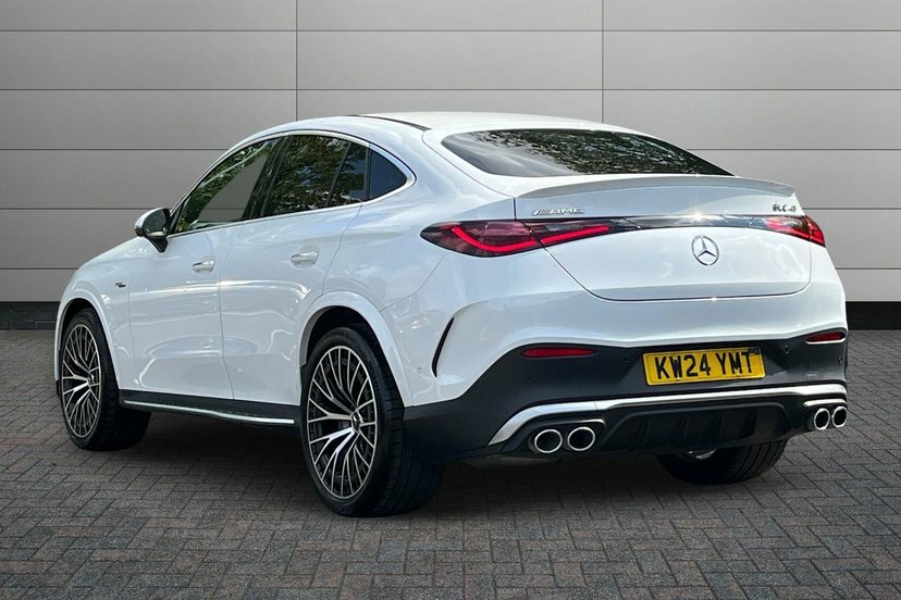 Mercedes-Benz GLC Class 2.0 Glc43h Mhev Amg Premium Plus Coupe Petro White #2