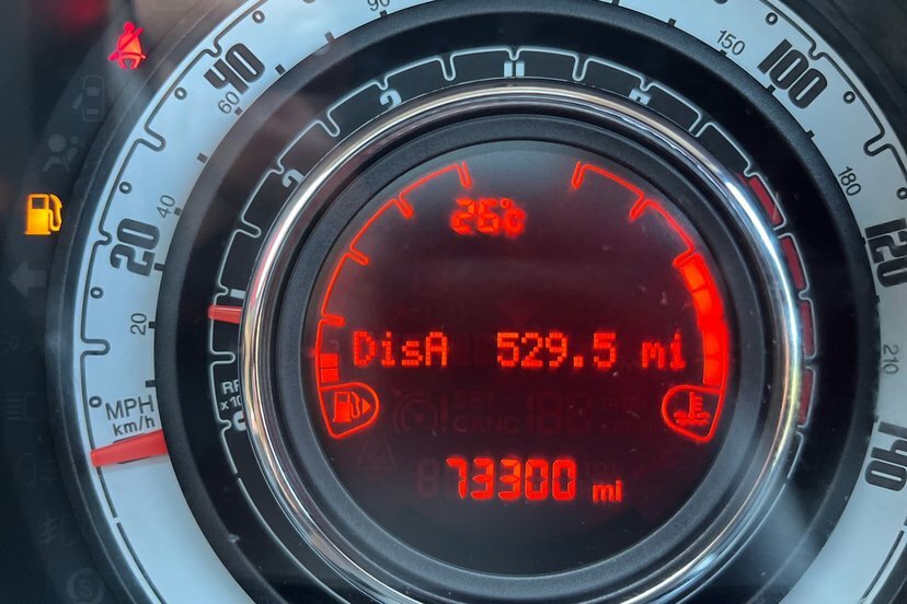 Fiat 500 1.2 Lounge 69 Bhp Blue #24