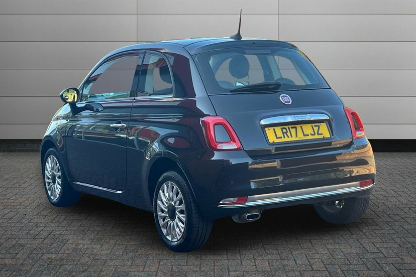 Fiat 500 1.2 Lounge Hatchback 69 Bhp Black #3