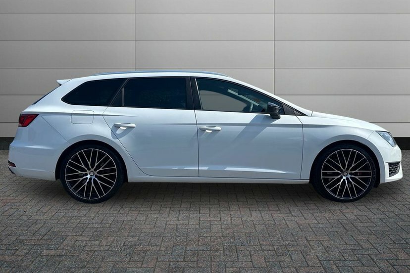 Seat Leon 2.0 Tsi Cupra 280 Sport Tourer Dsg 280 White #4
