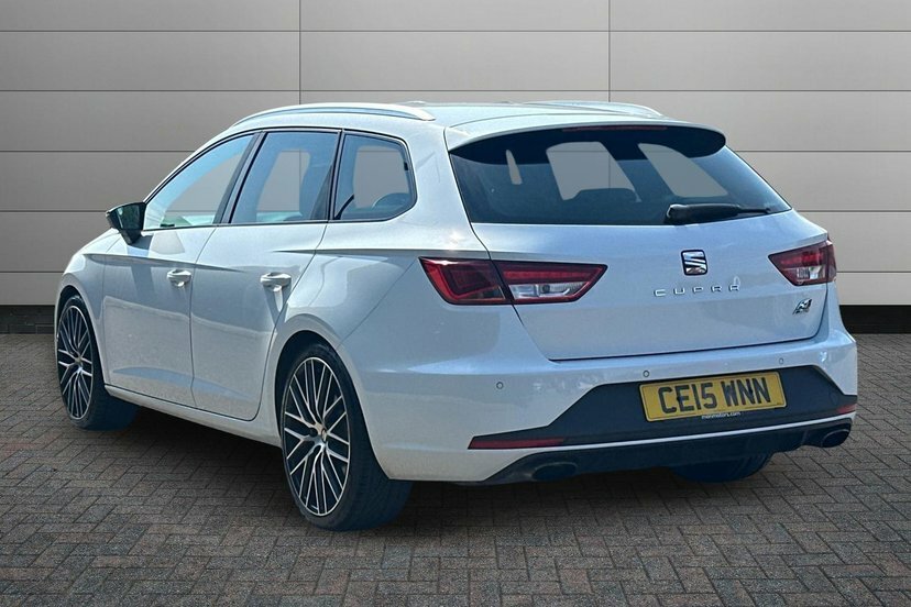 Seat Leon 2.0 Tsi Cupra 280 Sport Tourer Dsg 280 White #3