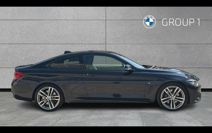 BMW 4 Series Gran Coupe 420I M Sport Coupe Black #3