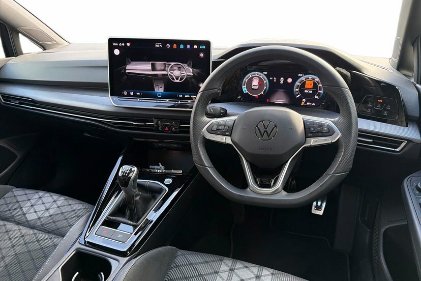 Volkswagen Golf 1.5 Tsi R-line Hatchback 150 Ps KP25YPR Black #6