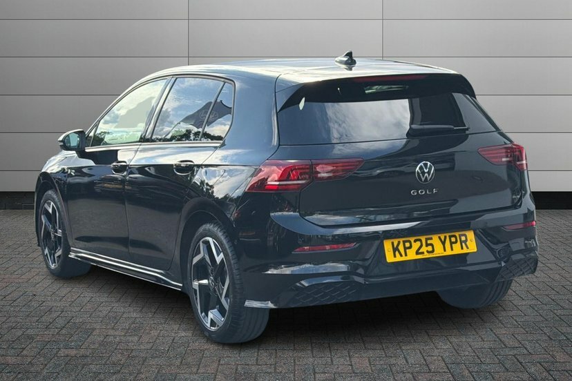 Volkswagen Golf 1.5 Tsi R-line Hatchback 150 Ps KP25YPR Black #3