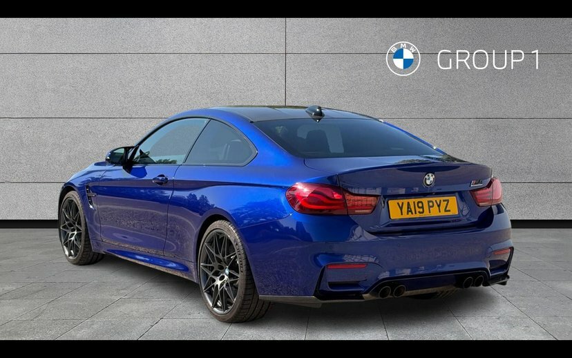 BMW M4 M4 Coupe Competition Package Blue #2