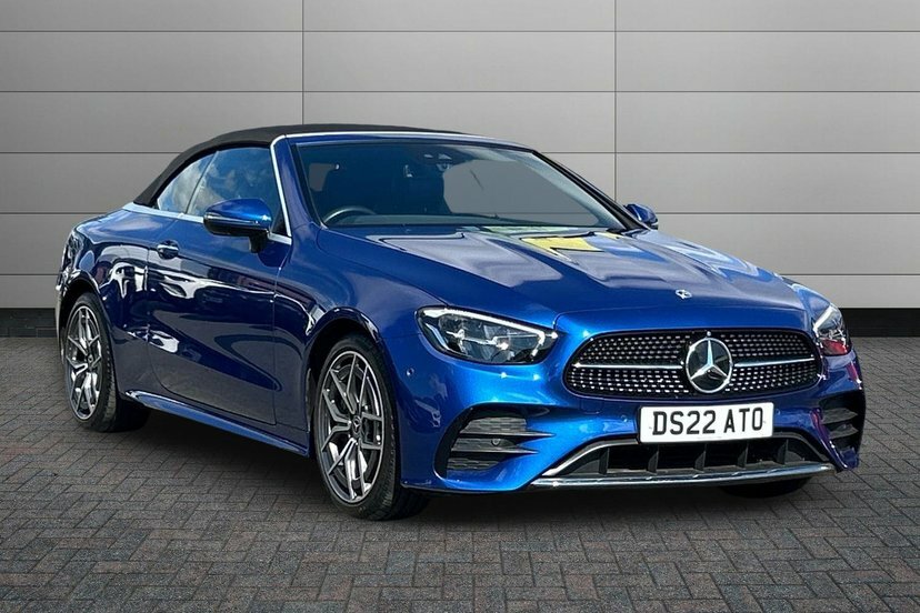 Mercedes-Benz E Class 2.0 E300h Mhev Amg Line Premium Cabriolet G-tron Silver #1