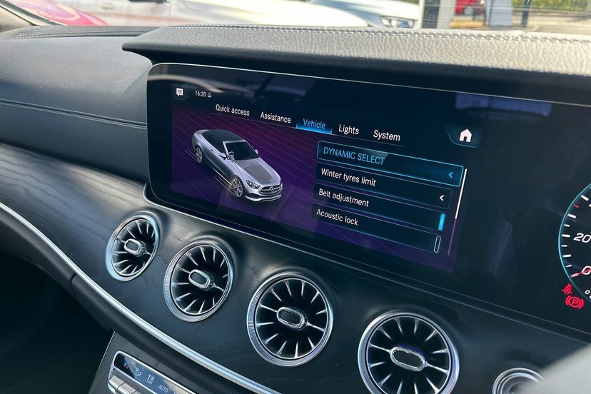 Mercedes-Benz E Class 2.0 E300h Mhev Amg Line Premium Cabriolet G-tron Silver #49