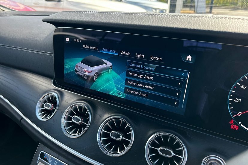 Mercedes-Benz E Class 2.0 E300h Mhev Amg Line Premium Cabriolet G-tron Silver #47