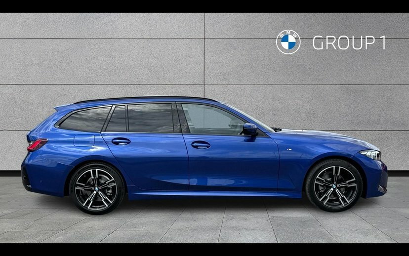 BMW 3 Series 320I M Sport Touring Blue #3