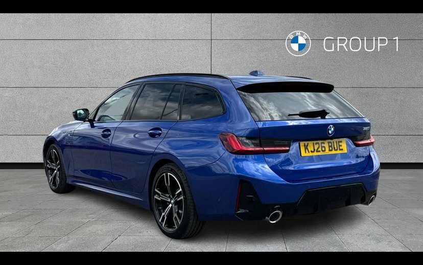 BMW 3 Series 320I M Sport Touring Blue #2