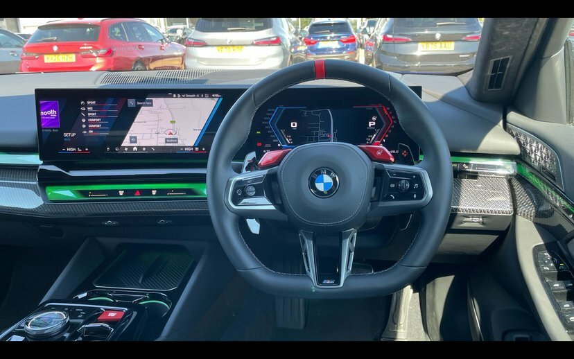 BMW M5 M5 Saloon Blue #5