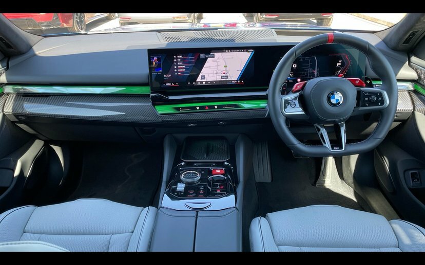 BMW M5 M5 Saloon Blue #4