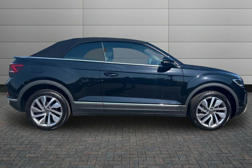 Volkswagen T-Roc 1.5 Tsi Style Convertible Dsg 2Wd 150 AO74EGU Black #4