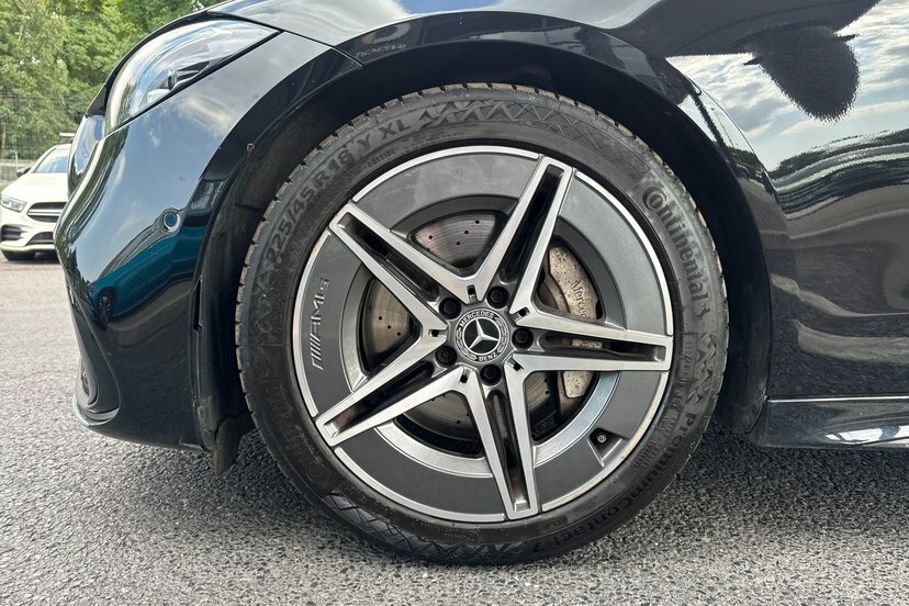 Mercedes-Benz C Class 1.5 C200h Mhev Amg Line Saloon Hybrid G Black #4