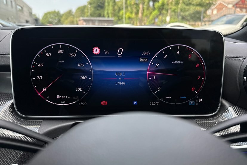 Mercedes-Benz C Class 1.5 C200h Mhev Amg Line Saloon Hybrid G Black #6