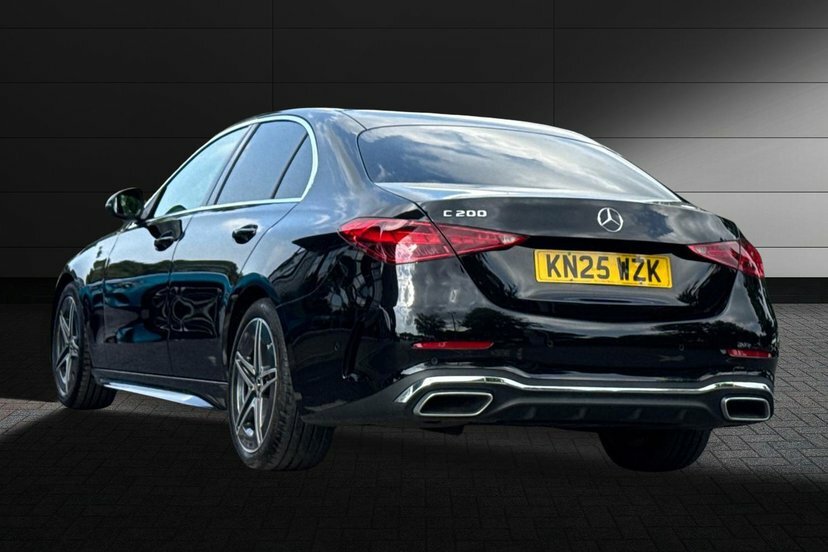 Mercedes-Benz C Class 1.5 C200h Mhev Amg Line Saloon Hybrid G Black #2