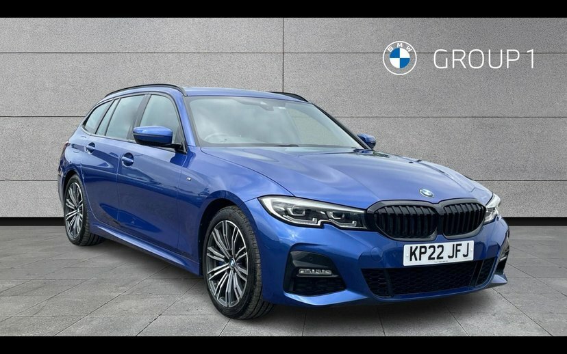BMW 3 Series 320D M Sport Mhev Black #1
