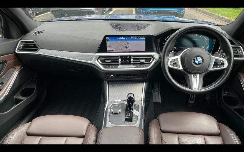BMW 3 Series 320D M Sport Mhev Black #4