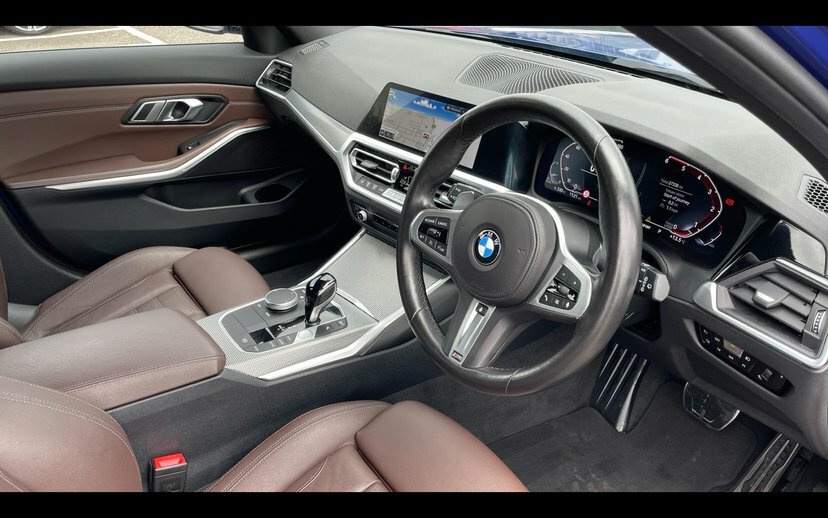 BMW 3 Series 320D M Sport Mhev Black #6