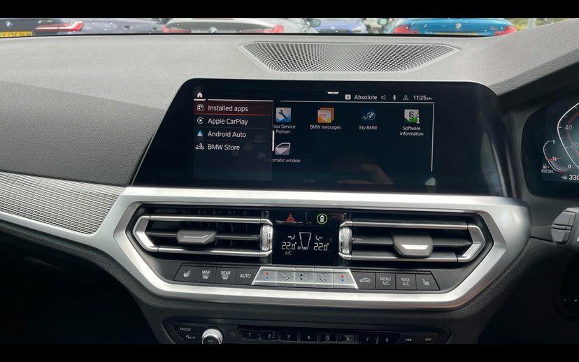 BMW 3 Series 320D M Sport Mhev Black #45
