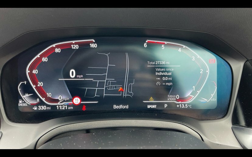 BMW 3 Series 320D M Sport Mhev Black #9
