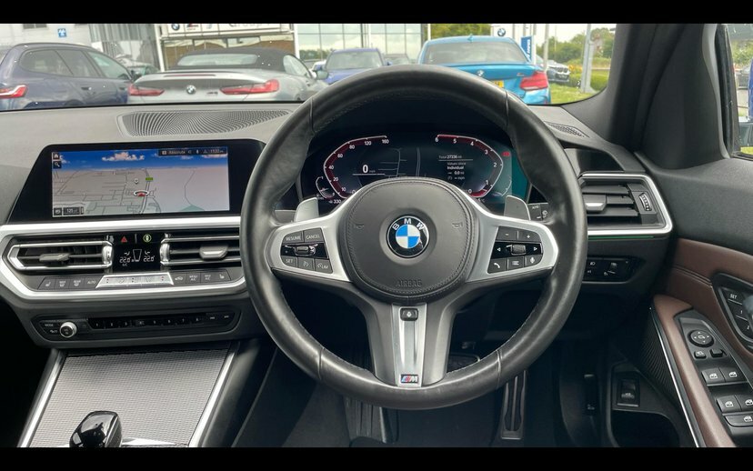 BMW 3 Series 320D M Sport Mhev Black #5