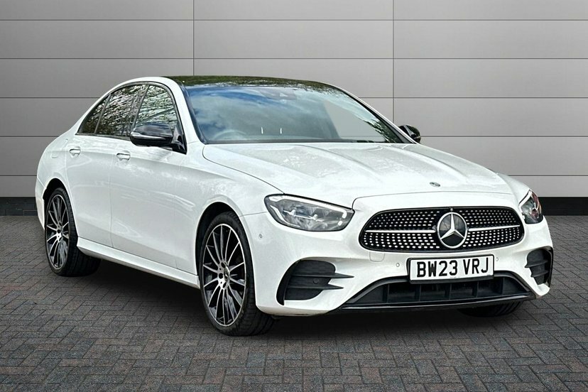 Mercedes-Benz E Class 2.0 E300dh Mhev Amg Line Night Edition Premium Pl White