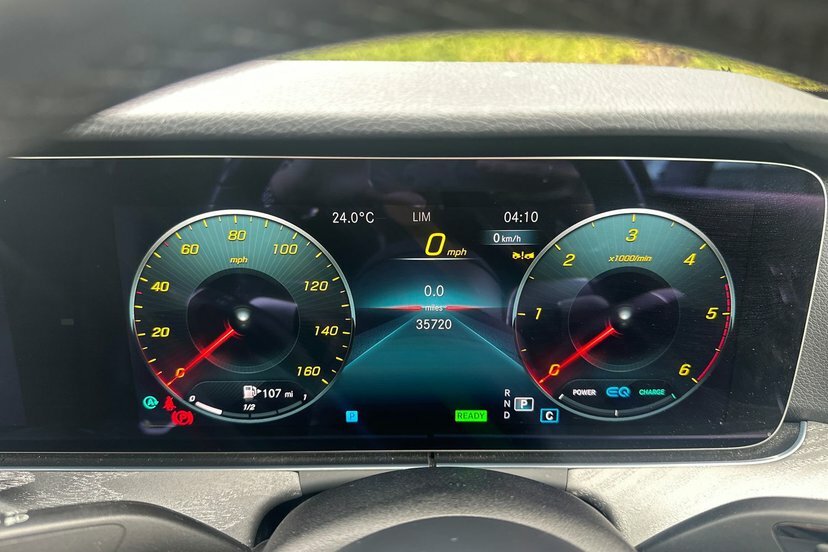 Mercedes-Benz E Class 2.0 E300dh Mhev Amg Line Night Edition Premium Pl White #5