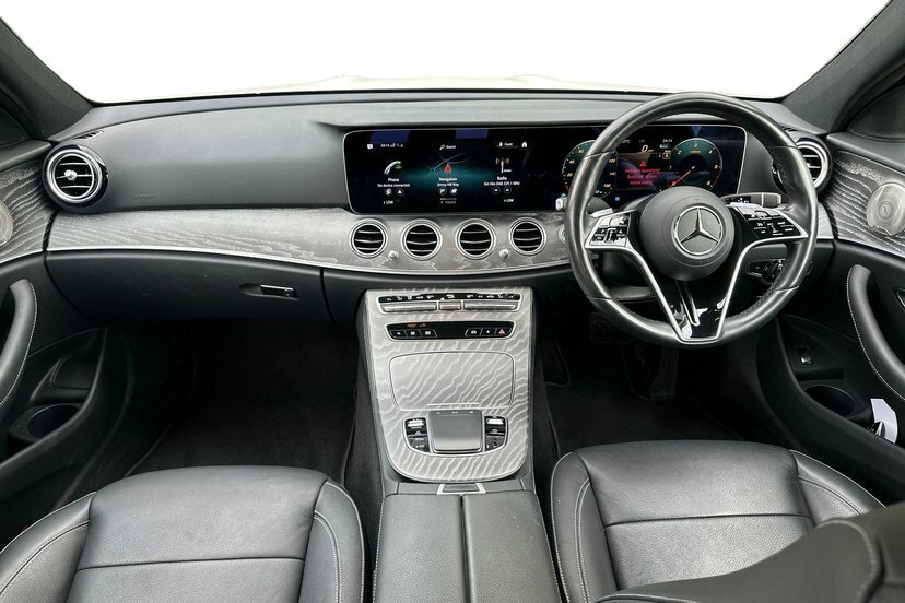 Mercedes-Benz E Class 2.0 E300dh Mhev Amg Line Night Edition Premium Pl White #6