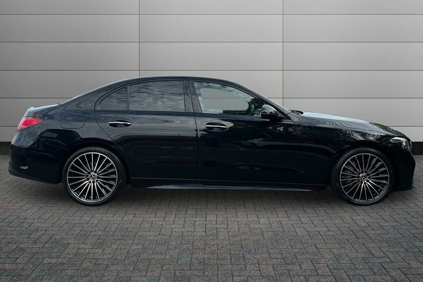 Mercedes-Benz C Class 2.0 C300dh Mhev Amg Line Premium Plus Saloon Black #3